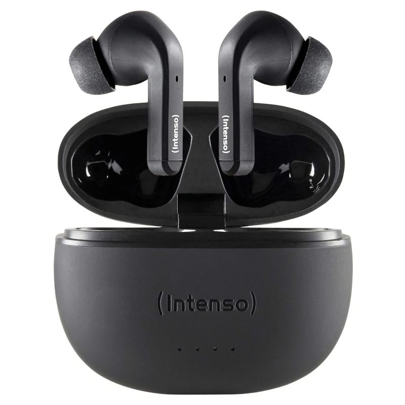 Intenso Buds T300a Auriculares Tws Con Anc Black